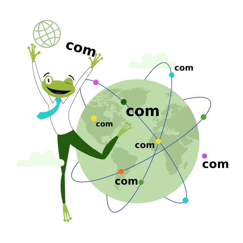 Започнете сега регистрация на .COM домейн
