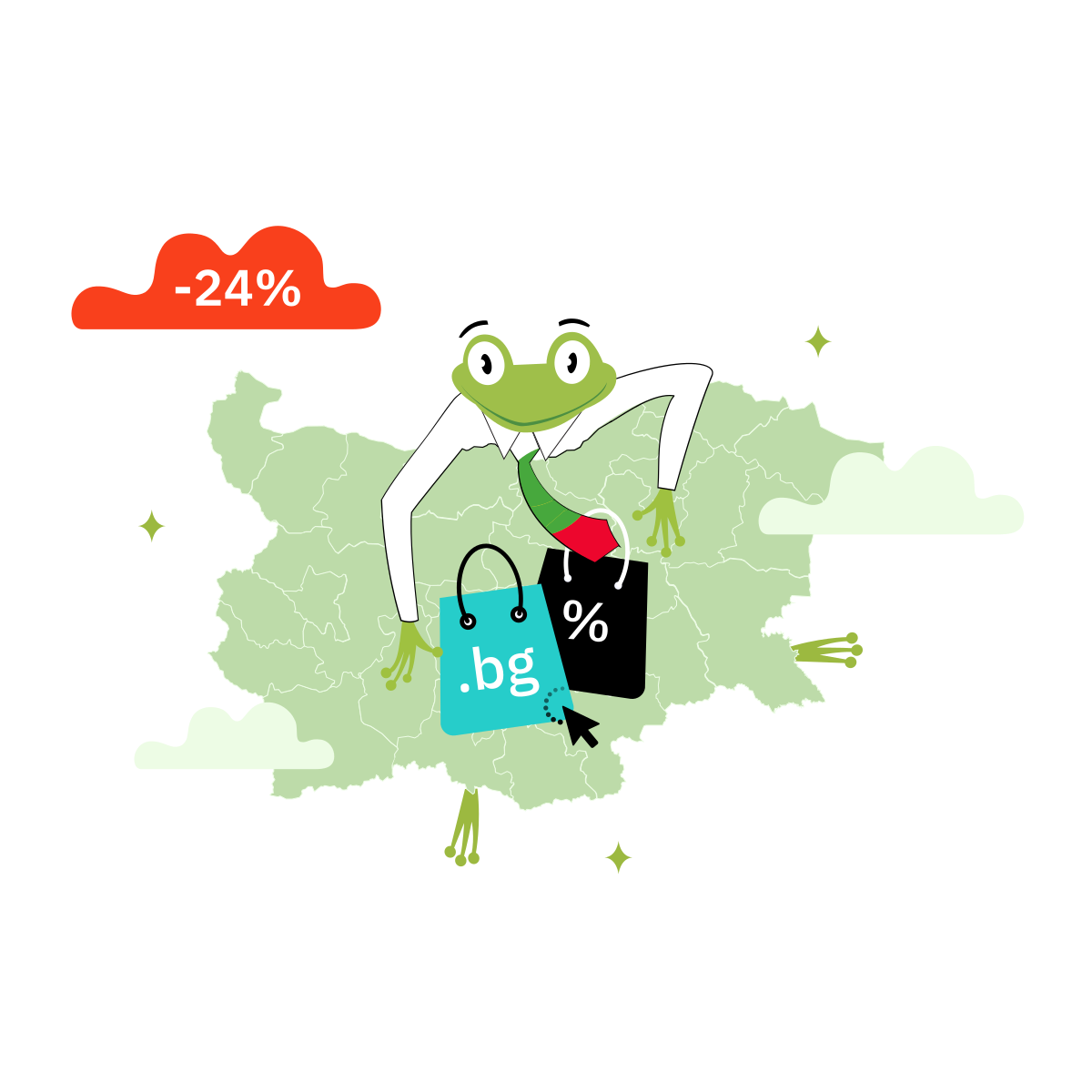 Започнете сега регистрация на домейн .BG